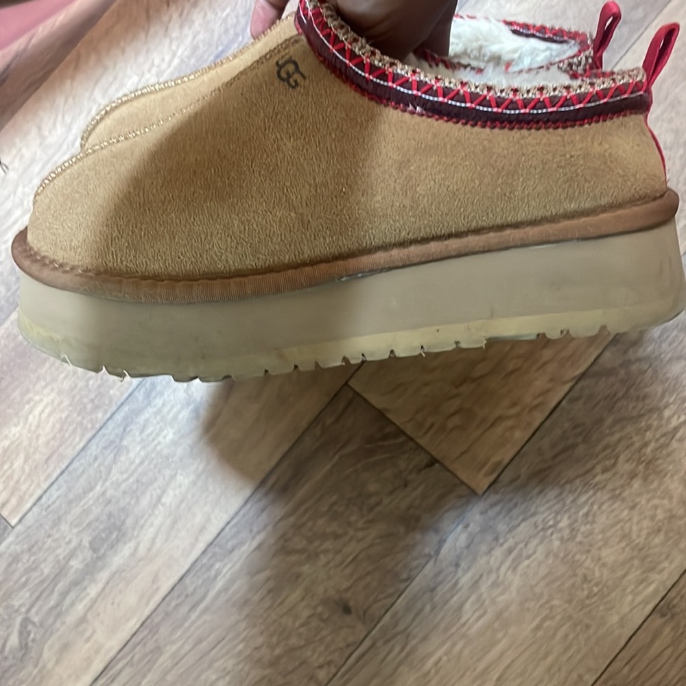 Used Ugg Tazz Suede Mule Slippers sz 8 EUR 39